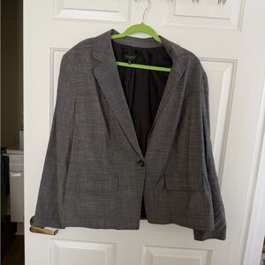 Talbots Charcoal Gray Blazer